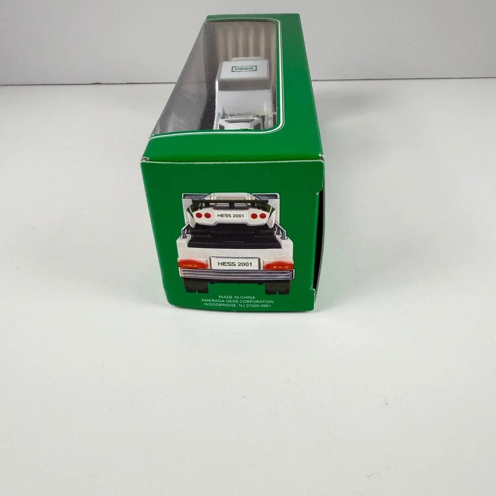2001 Hess Miniature Racer‎ Transport Truck Race Car New in Box Loose Racer